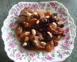Tajine D Agneau Aux Pruneaux Amandes Abricots Food Biscuits Breakfast
