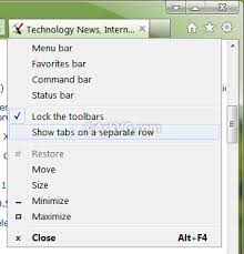 How To Enable Menu Bar, Favorites Bar, Command Bar And Status Bar In  Microsoft Internet Explorer 9 (Ie9) And Later? – Askvg
