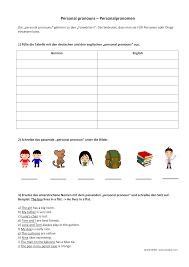 Ab Personal Pronouns Unterrichtsmaterial Im Fach Englisch In 2020 Personalpronomen Unterrichtsmaterial Englischunterricht