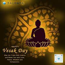 Wesak is the festival on which lord buddha's birth, enlightenment and death is honored by buddhist everywhere. Happy Vesak Day May The Triple Gem Inspire And Bless By Infiny Infiny Medium