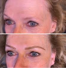 Lovely combo brow for a lovely lady! Make your summer make up routine  simpler with permanent brows! DM me for booking 💖