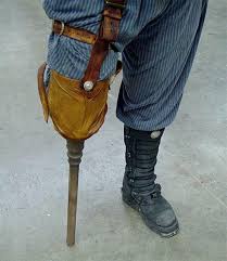 Saign Charlestein Can Make A Peg Leg Costume Complete With Straps For Your Pirate Look Prosthetic Leg Legs Costumes