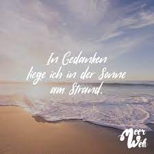 In Gedanken Liege Ich In Der Sonne Am Strand Visual Statements Gedanken Visual Statements Strand Spruche