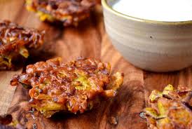 Onion Bhajis Recipe Yummly Recipe Onion Bhaji Recipes Bhaji Recipe Recipes