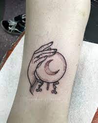 Sophie Violet 13ink On Instagram I Love A Good Crystal Ball Thank You For Trusting Me Ellen More Like This Ple Crystal Ball Tattoo Supplies Intenze Ink