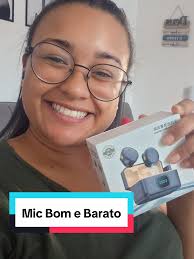 comprei o Mic mais comentado da Shopee e amei. #lapela #shop #mic #semfio  #conteudo #barato #custobeneficio