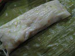 Masukkan tepung gandum dan kelapa parut dan gaul hingga sebati. Lepat Pisang