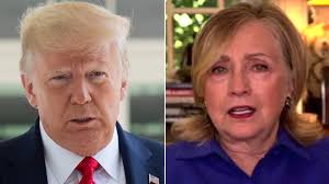 Hillary clinton is an american politician who served as the first lady of the united states from 1993 to 2001, senator of new york from 2001 to 2009 and the 67th secretary of state from 2009 to 2013. Hillary Clinton Says Coronavirus Sums Up Donald Trump S Failures As She Tells Him To Just Go Away Us News Sky News