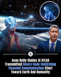 They're Reaching Out A message may have just arrived from far beyond our world. According to Sean Duffy, a stunning new claim has surfaced: interstellar object 3I/ATLAS has allegedly transmitted binary data.
