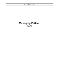Managing Patient Care Fchp Provider Manual Manualzz Com