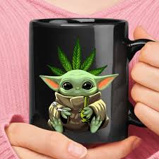 Baby Yoda Smokes Weed Star Wars Mug Nfl T Shirts Store Shop Nfl Mlb Nhl Sports T Shirt