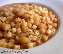 Pasta E Ceci La Cucina Pugliese Ricetta Ricette Cibo Idee Alimentari