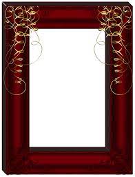 Transparent Dark Red Frame Red Frame Colorful Frames Frame