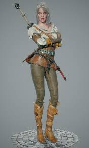 The Witcher3 Ciri Likeness Juhee Ryu Ciri Witcher Ciri The Witcher