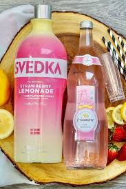 Svedka is also available in mango pineapple, strawberry lemonade, orange cream pop, colada, strawberry colada, citron, clementine raspberry, cherry, and vanilla, each 35% alcohol by volume (70 proof). Strawberry Lemonade Vodka Cocktail Bake Me Some Sugar