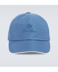 Loro piana logo in tonal embroidery tonal stitching and underbrim composition: Loro Piana Hats For Men Lyst Com