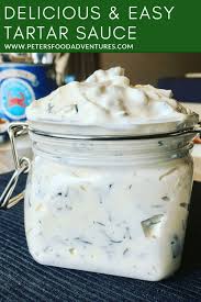 Quick And Easy Homemade Tartar Sauce Better Than Store Bought Made With Dill Pickles And Mayo And No Added Homemade Tartar Sauce Sauce Recipes Tartar Sauce