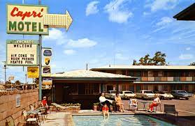 Capri Motel Modesto Ca Motel Vintage Buildings Old Motels