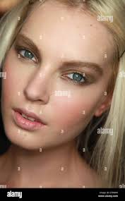 Blonde eyebrows hi-res stock photography and images