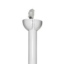 Matte black fan downrod for modern forms or wac lighting fans Rod A Ingram Fisher Ceiling Fan Extension Rod With Wiring Loom 900mm Ozlighting