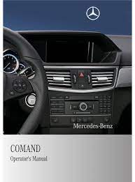 Mercedes Benz Comand Operator S Manual Pdf Download Manualslib
