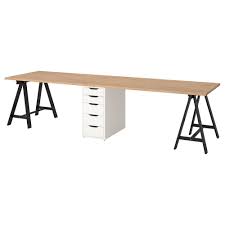 Gerton Table Beech Black White 122x29 1 2 310x75 Cm Mit Bildern Ikea Wohnungen Wien Grosser Schreibtisch