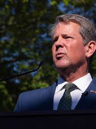Georgia's Kemp seeks tax breaks, rebutting Abrams