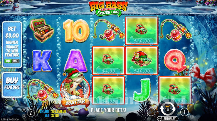 Big Bass Christmas Frozen Lake Slot Review & Demo by Pragmatic Play - Play  Free Online