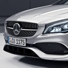 Diamond Radiator Grille Cla C117 Facelift Mercedes Benz