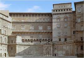 Cortile Del Belvedere Vatican Designed By Donato Bramante From 1506 Onwards Renaissance Architecture Architecture History Architecture