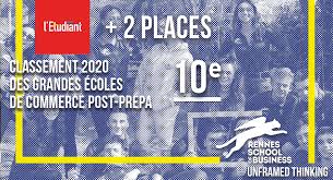 Ce programme était classé n°20 dans cette spécialité l'année dernière. Rennes School Of Business Dans Le Top 10 Des Grandes Ecoles De Commerce Francaises