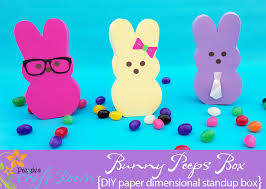 Combine a little cornstarch and powdered sugar and dredge the cookie cutters in between cuts to make things smoother and less sticky. Bunny Peeps Box Pazzles Craft Room