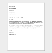 Goodbye email to coworkers examples. 44 Best Farewell Letter Samples For Boss Employee Friend Etc