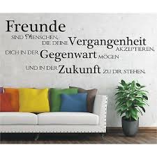 Wandtattoos Wandbilder Spruch Wandtattoo Freunde Menschen Zukunft Wandsticker Wandaufkleber Sticker 2 Mobel Wohnen