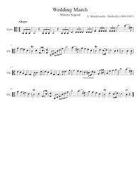 La marcha nupcial de mendelssohn (1842) (hochzeitsmarsch en alemán) fue creada por felix mendelssohn, incluida en su ballet el sueño de una noche de verano y ambientada en la obra hómonima de shakespeare. Marcha Nupcial Wedding March Viola Sheet Music For Viola Solo Musescore Com