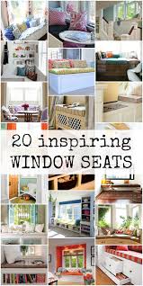 Simple and elegant, they enhance interior design with texture and color, blending functionality and unique design ideas in comfortable seats with a nice view. Remodelaholic 20 Inspiring Window Seats