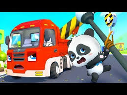  Construction Vehicles Rescue Team Cars For Kids Fire Truck Police Truck Kids Songs Babybus Youtube Cartoon Kids Police Truck Kids Songs