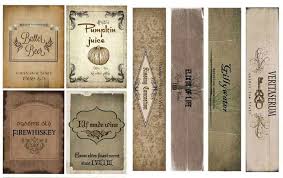 And it's so simple butterbeer bottle label → to use. Harry Potter Drink Labels Over The Big Moon