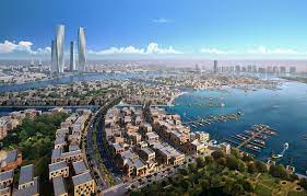 Lusail is located about 23 km north of the city centre of doha, just north of the west bay lagoon, on over 38 km² and will eventually have the infrastructure to accommodate 450. Lusail City Qatar S 45 Billion Planned City For World Cup