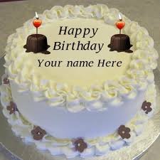 Chocolate Birthday Cake For Sister With Candles Happy Birthday Cake Write Name Online In 2020 Birthday Cake Writing Cake Writing Happy Birthday Chocolate Cake