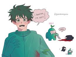 Save Follow Amongus In 2020 My Hero Anime Cute Drawings