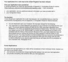 Cover letter sample for uk visitor visa. Uk Visit Visa Refused Due To Suspected Funds Parking Best Strategy To Re Apply Travel Stack Exchange