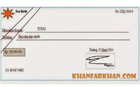 Oleh karena itu, setiap pencoretan atas tanda silang/pencoretan atas nama bank yang terdapat dalam kedua garis sejajar dianggap sebagai tidak tertulis/tidak ada pencoretan. Jenis Jenis Contoh Gambar Cek Dan Bilyet Giro Tabel Perbedaan