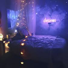 Dreamer Neon Sign Aesthetic Bedroom Dream Rooms Galaxy Bedroom