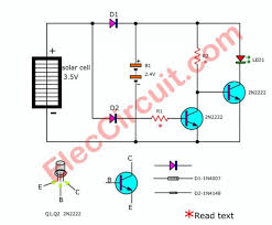 Actually that solar panes are the gift of my old collage friend.he have a dream for making solar lights for poor who cannot afford electricity. Simple Automatic Solar Night Light Circuit From Water Bottle Eleccircuit Com