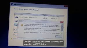 Don T Select Usb Hard Drive Uefi Boot Option If The Drive Has Mbr Partition Style Youtube