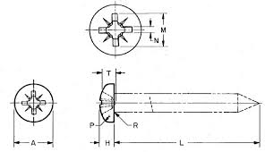 Pan Head Wood Screw Sizes