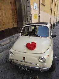 Le 100 Cose Che Mi Piacciono Italia Sorrento Fiat 500 Wedding Car Hochzeit Auto Fiat 500 Oldtimer Hochzeitsauto