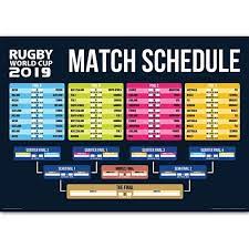 rugby world cup japan 2019 match fixtures poster rugby world cup world cup match rugby