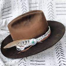 Vintage Laredo Cowboy Hat Bands Hat Band Cowboy Hat Band